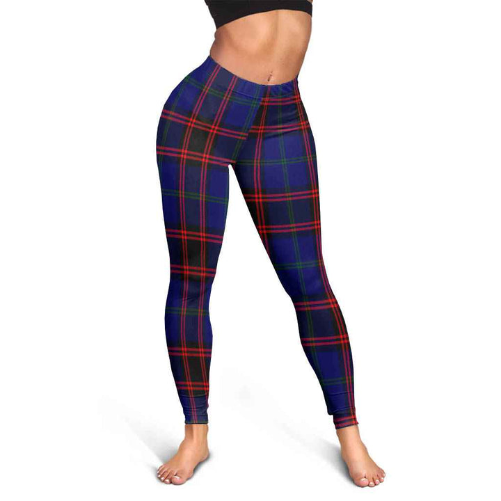 Scottish Home Modern Clan Tartan Women Leggings Tartan Plaid 3