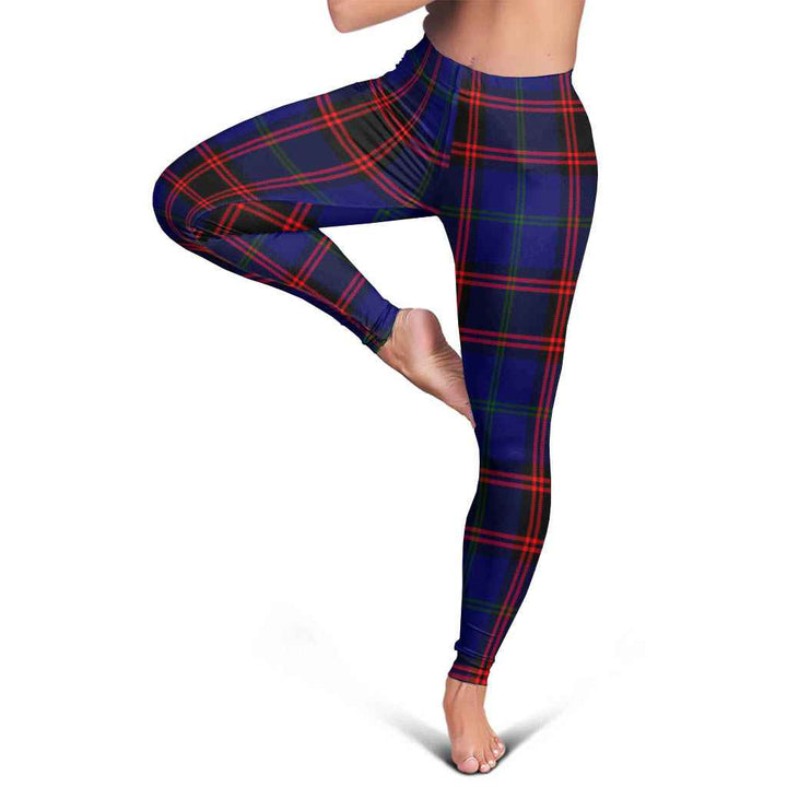 Scottish Home Modern Clan Tartan Women Leggings Tartan Plaid 5