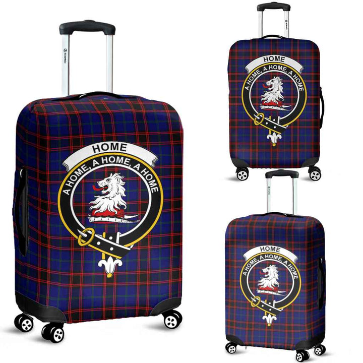 Scottish Home (or Hume) Clan Crest Tartan Luggage Cover Tartan Plaid 1