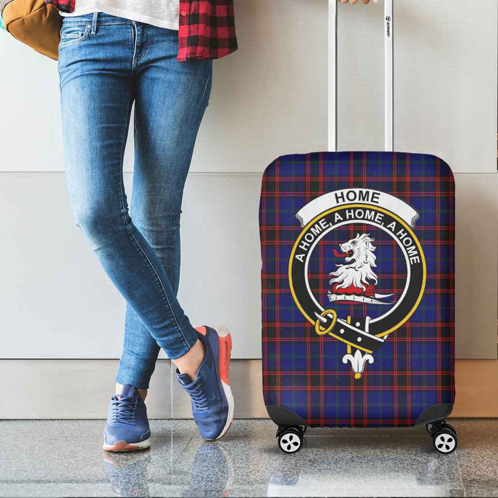 Scottish Home (or Hume) Clan Crest Tartan Luggage Cover Tartan Plaid 2