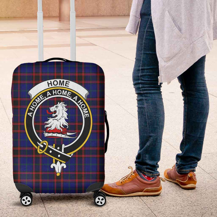 Scottish Home (or Hume) Clan Crest Tartan Luggage Cover Tartan Plaid 4