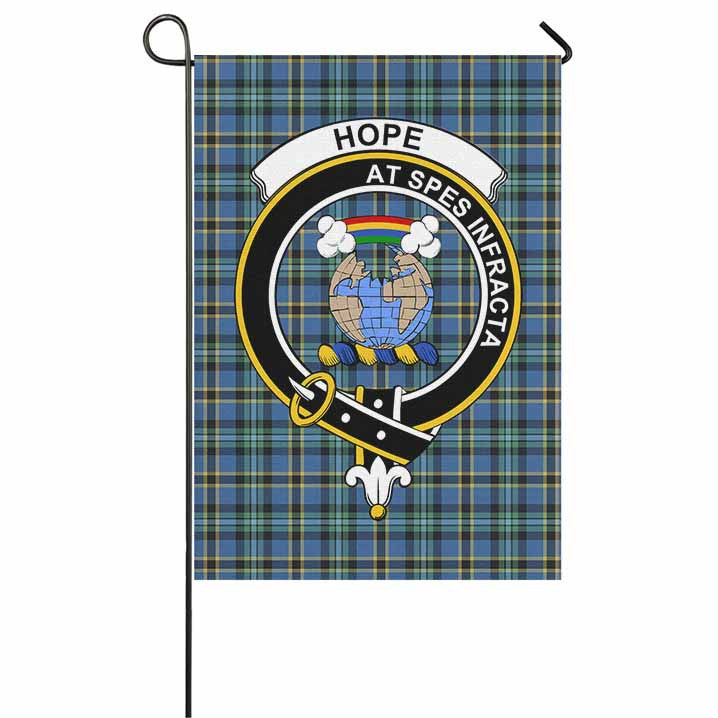 Scottish Hope Clan Crest Tartan Garden Flag Tartan Plaid 1