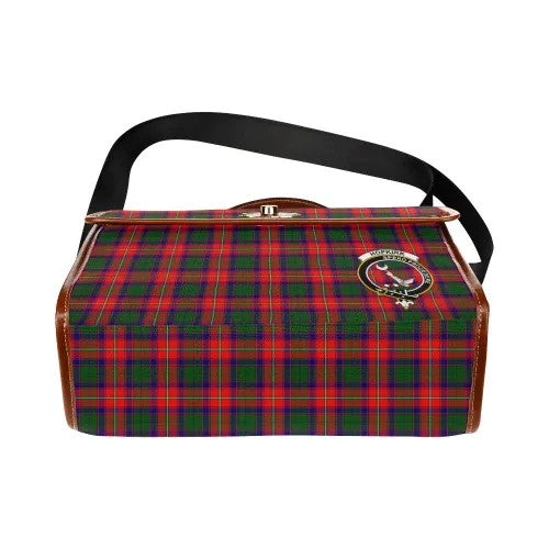 Scottish Hopkirk Clan Crest Tartan Waterproof Canvas Bag Tartan Plaid 5