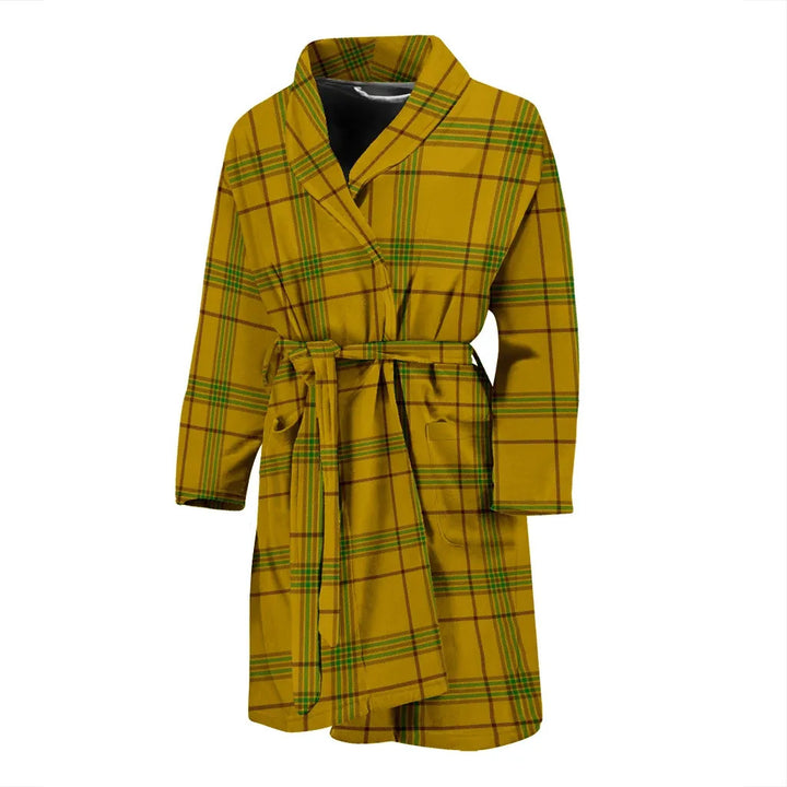 Scottish Houston Clan Tartan Bathrobe 1