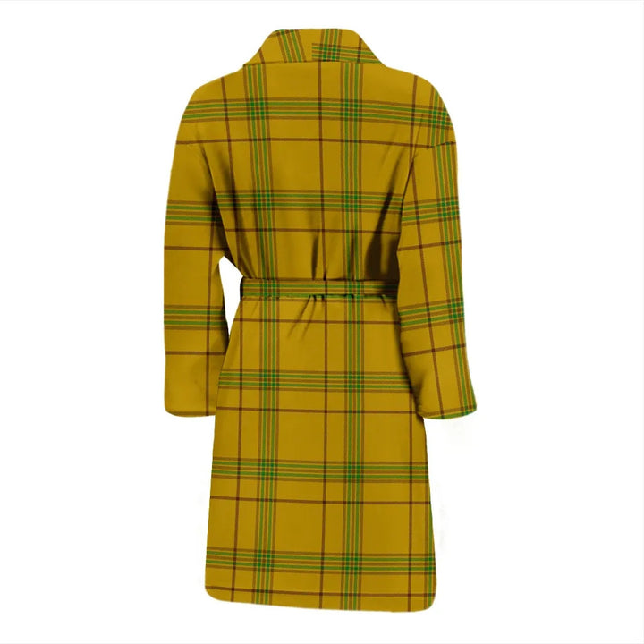 Scottish Houston Clan Tartan Bathrobe 2