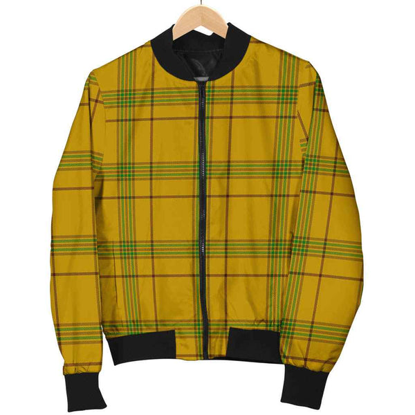 Scottish Houston Clan Tartan Bomber Jacket Tartan Plaid 1