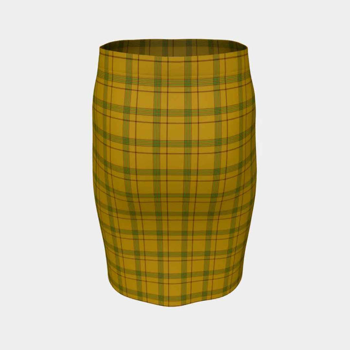 Scottish Houston Clan Tartan Fitted Skirt Tartan Plaid 4