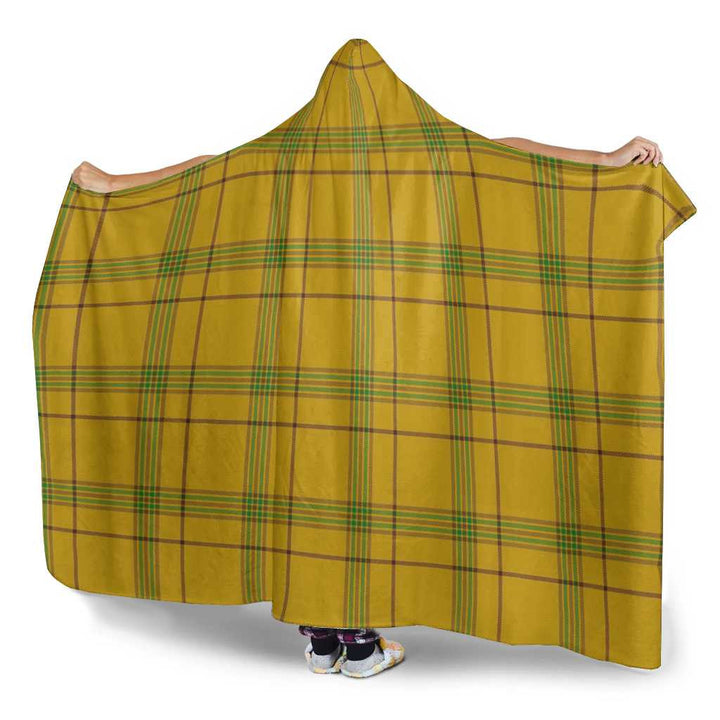 Scottish Houston Clan Tartan Hooded Blanket Tartan Plaid 3