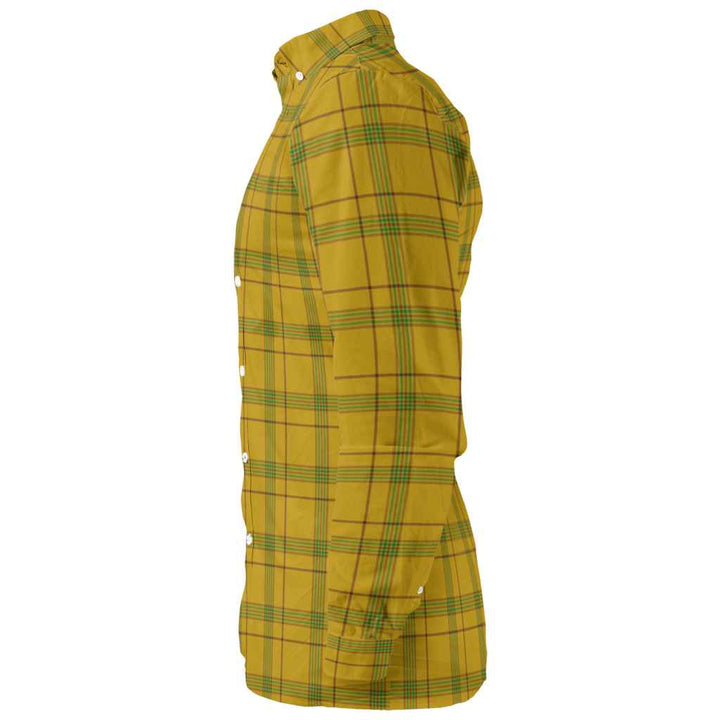 Scottish Houston Clan Tartan Long Sleeve Shirt Tartan Plaid