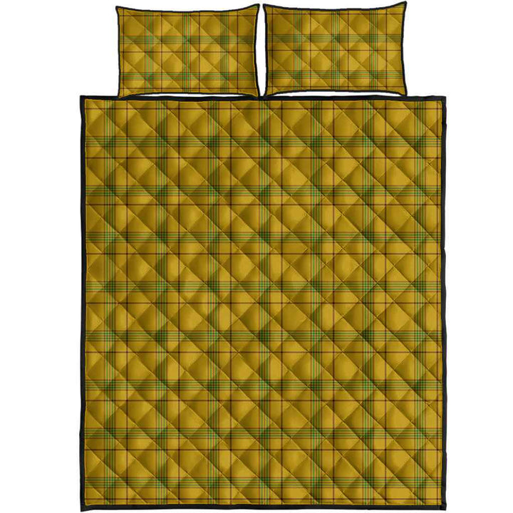 Scottish Houston Clan Tartan Quilt Bed Set Tartan Plaid 1