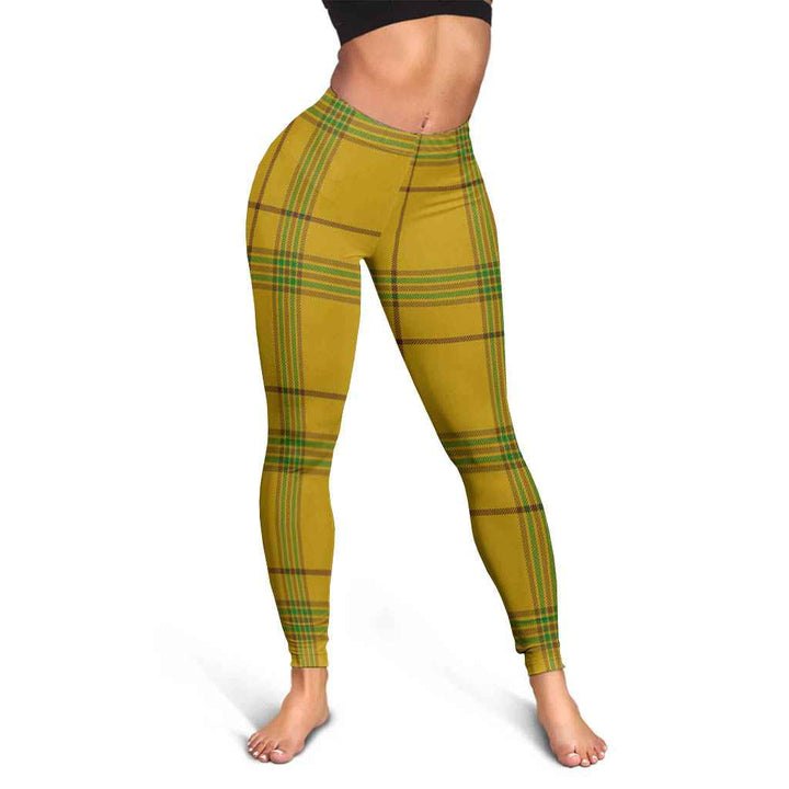 Scottish Houston Clan Tartan Women Leggings Tartan Plaid 3