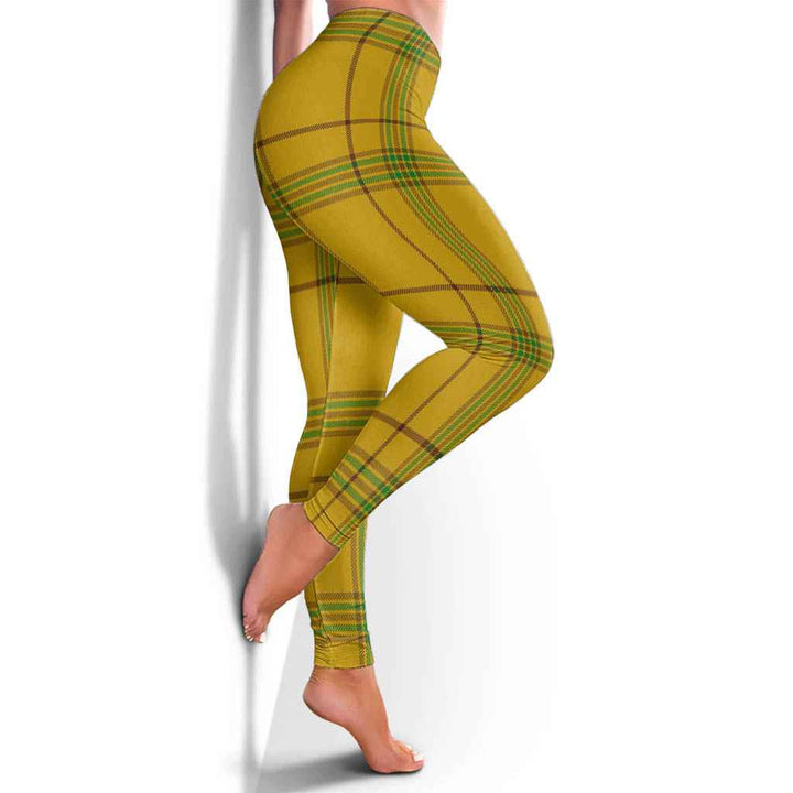 Scottish Houston Clan Tartan Women Leggings Tartan Plaid 4