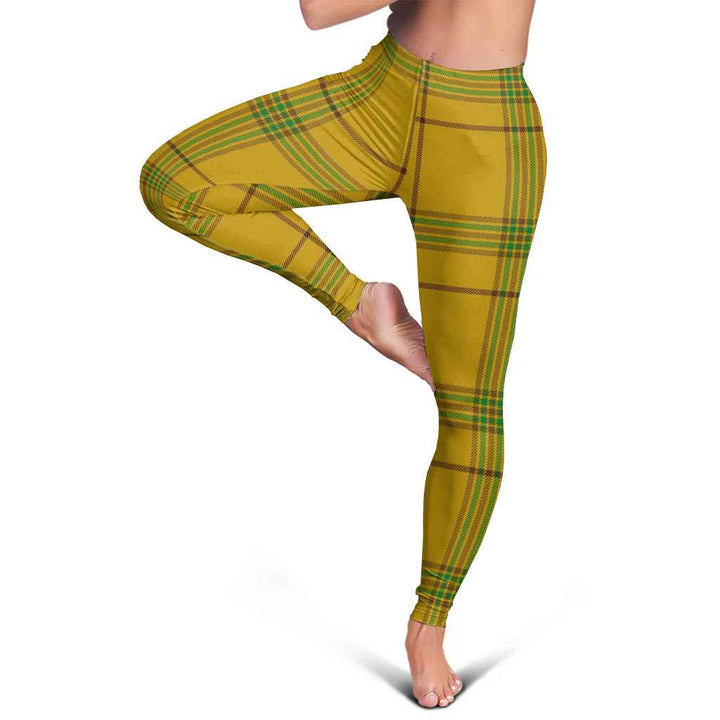 Scottish Houston Clan Tartan Women Leggings Tartan Plaid 5