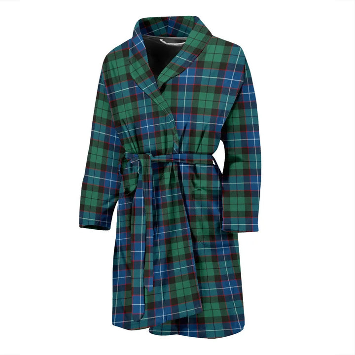 Scottish Hunter Ancient Clan Tartan Bathrobe 1