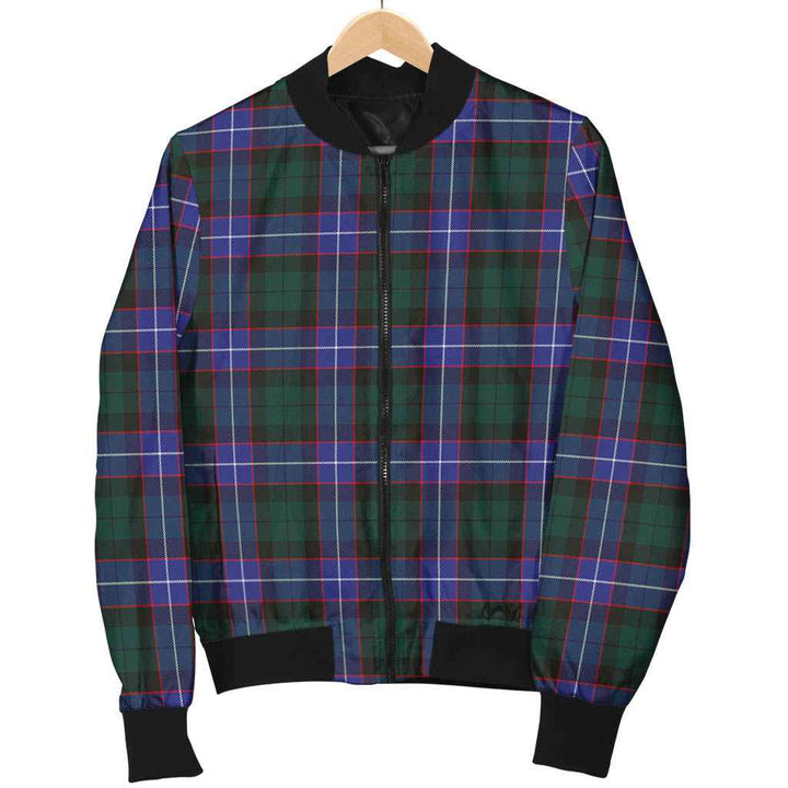 Scottish Hunter Modern Clan Tartan Bomber Jacket Tartan Plaid 1