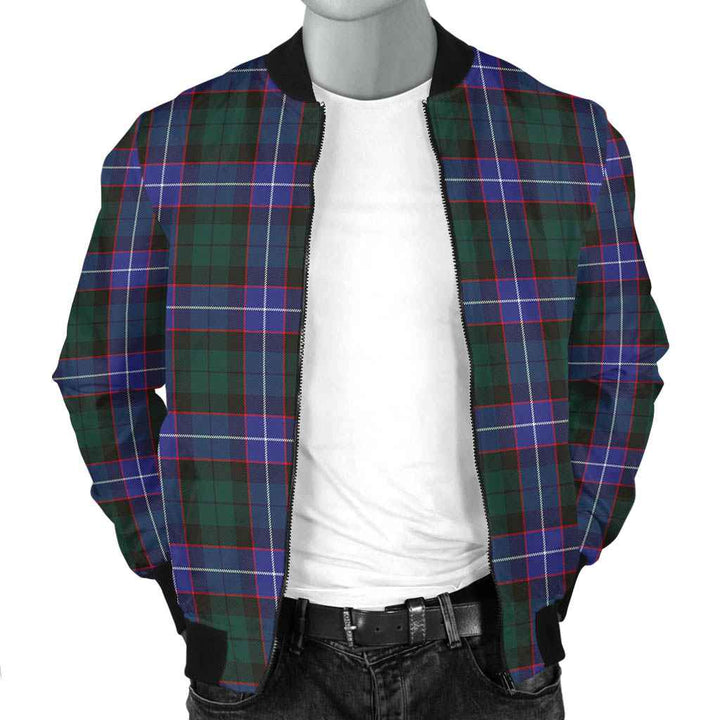 Scottish Hunter Modern Clan Tartan Bomber Jacket Tartan Plaid 2