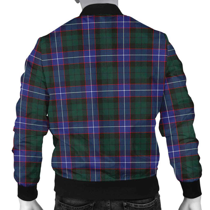 Scottish Hunter Modern Clan Tartan Bomber Jacket Tartan Plaid 3
