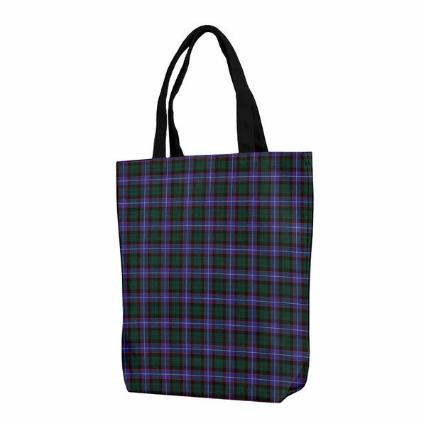 Scottish Hunter Modern Clan Tartan Canvas Bag With Shoulder Strap Tartan Plaid 1