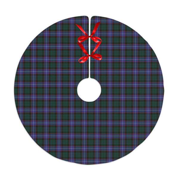 Scottish Hunter Modern Clan Tartan Christmas Tree Skirt No Tassels 1 Tartan Plaid