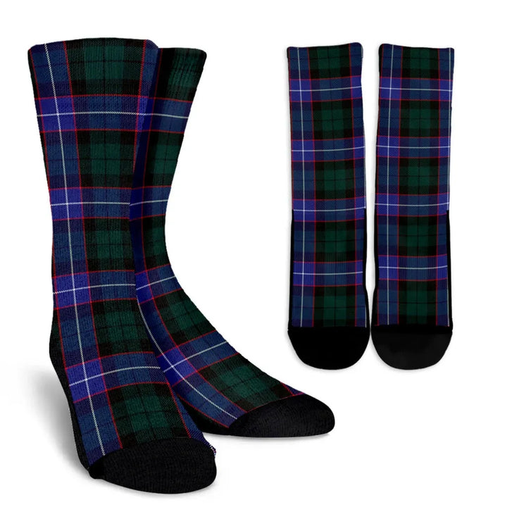 Scottish Hunter Modern Clan Tartan Crew Socks