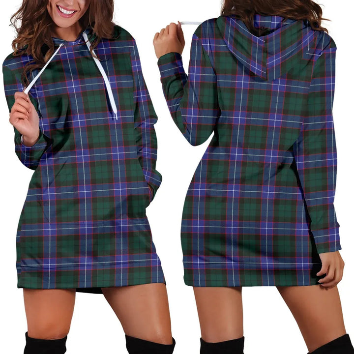 Scottish Hunter Modern Clan Tartan Hoodie Dress