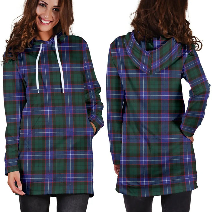 Scottish Hunter Modern Clan Tartan Hoodie Dress