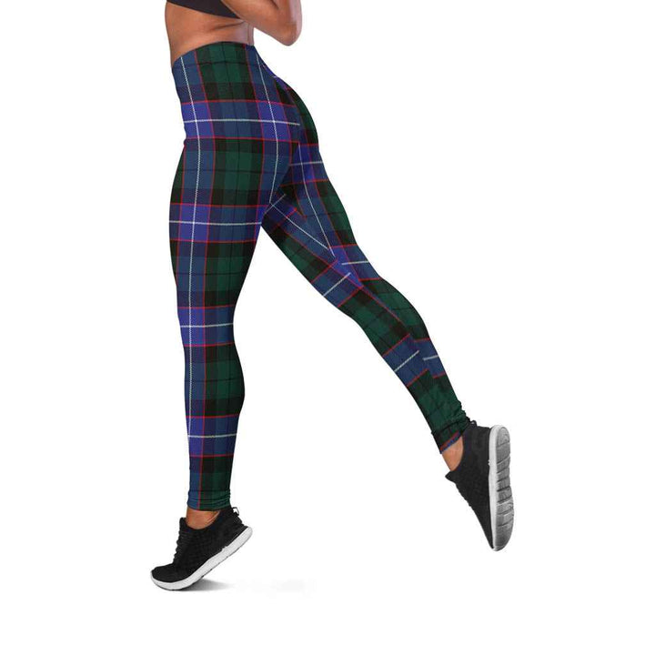 Scottish Hunter Modern Clan Tartan Women Leggings Tartan Plaid 2