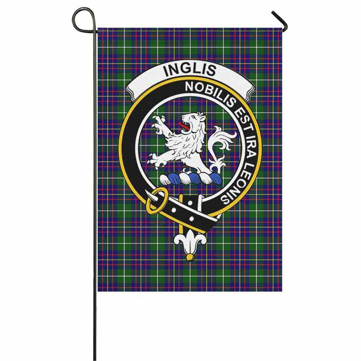 Scottish Inglis Clan Crest Tartan Garden Flag Tartan Plaid 1