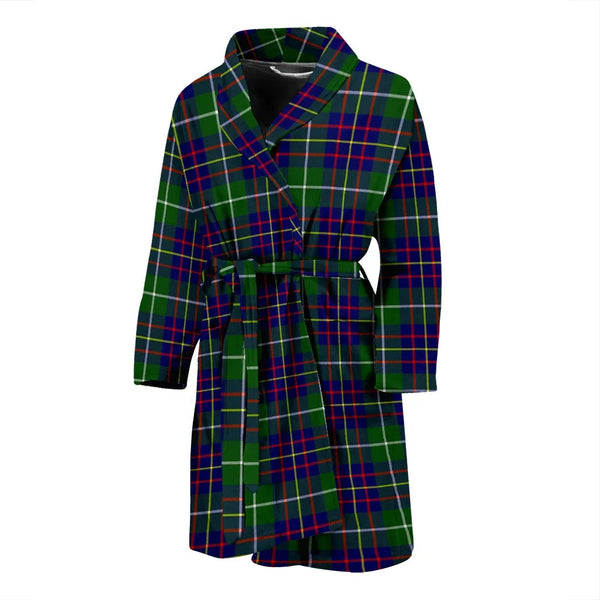 Scottish Inglis Modern Clan Tartan Bathrobe 2
