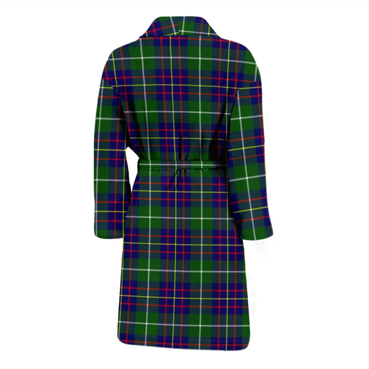 Scottish Inglis Modern Clan Tartan Bathrobe 1