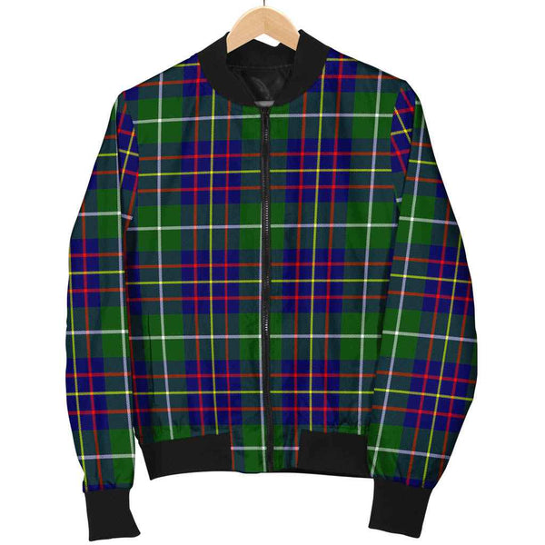 Scottish Inglis Modern Clan Tartan Bomber Jacket Tartan Plaid 1