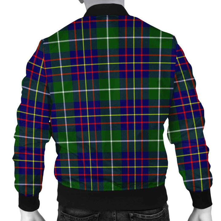 Scottish Inglis Modern Clan Tartan Bomber Jacket Tartan Plaid 3