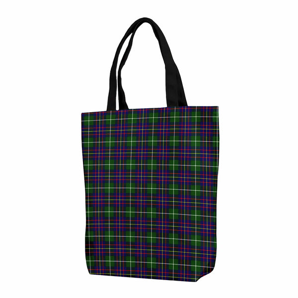 Scottish Inglis Modern Clan Tartan Canvas Bag With Shoulder Strap Tartan Plaid 1