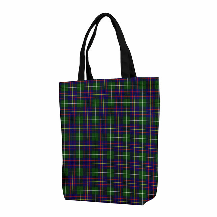 Scottish Inglis Modern Clan Tartan Canvas Bag With Shoulder Strap Tartan Plaid 1