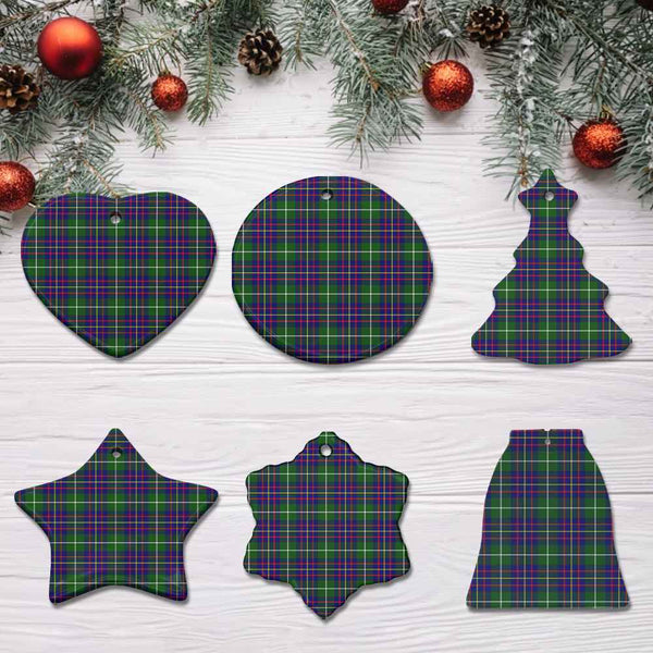 Scottish Inglis Modern Clan Tartan Ceramic Ornament All Tartan Plaid