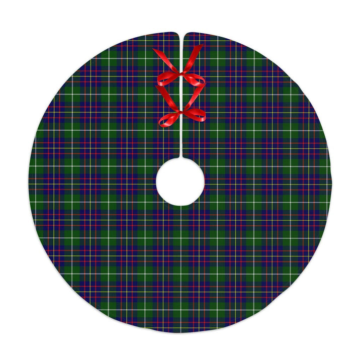 Scottish Inglis Modern Clan Tartan Christmas Tree Skirt No Tassels 1 Tartan Plaid