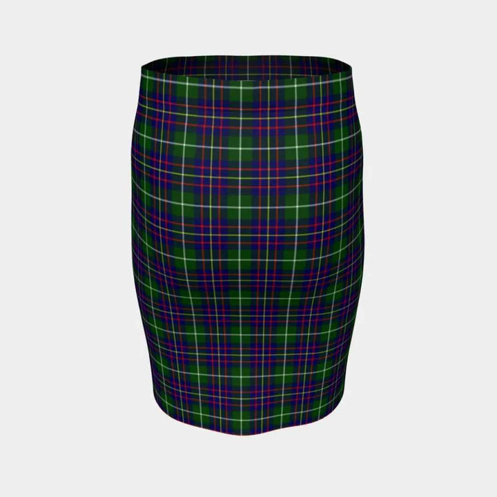 Scottish Inglis Modern Clan Tartan Fitted Skirt Tartan Plaid 4