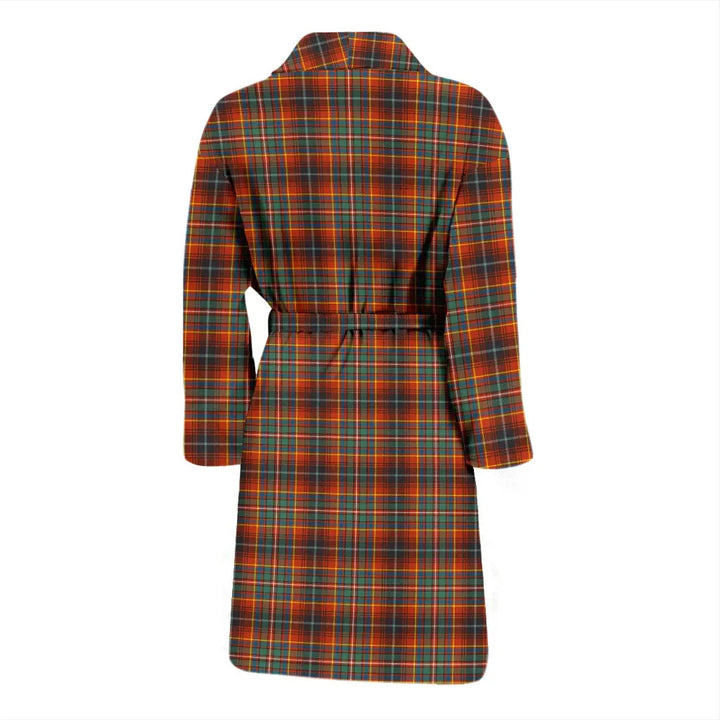 Scottish Innes Ancient Clan Tartan Bathrobe 2