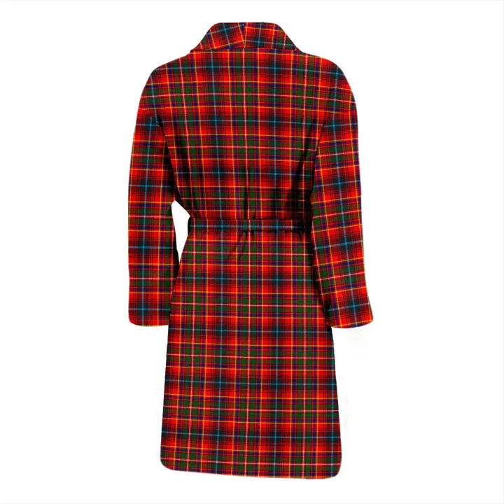 Scottish Innes Modern Clan Tartan Bathrobe 1