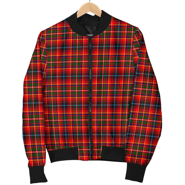 Scottish Innes Modern Clan Tartan Bomber Jacket Tartan Plaid 1