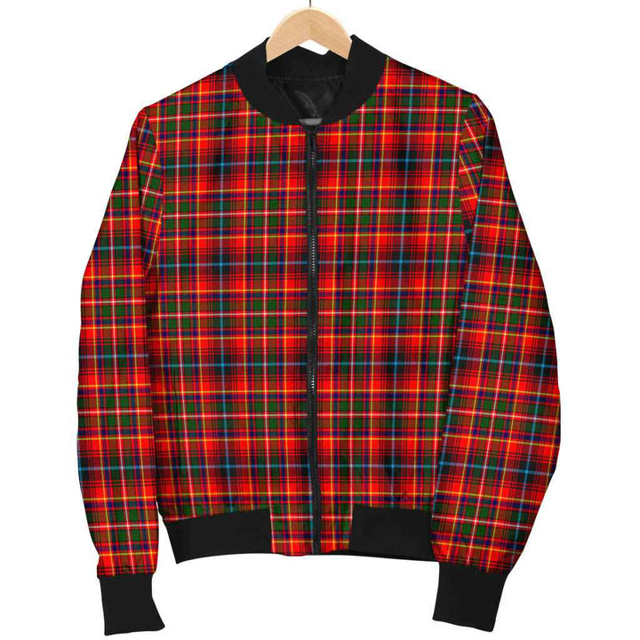Scottish Innes Modern Clan Tartan Bomber Jacket Tartan Plaid 1