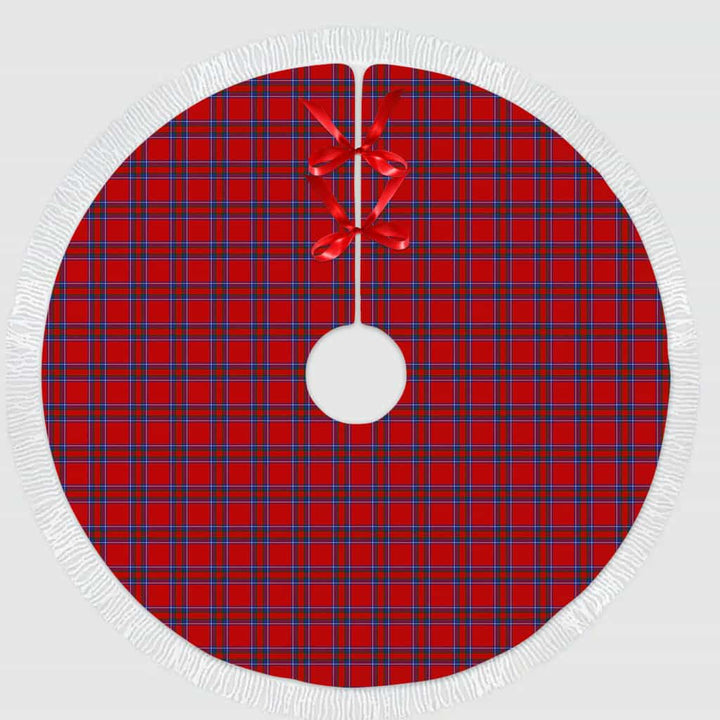 Scottish Inverness District Clan Tartan Christmas Tree Skirt Tassels 1 Tartan Plaid