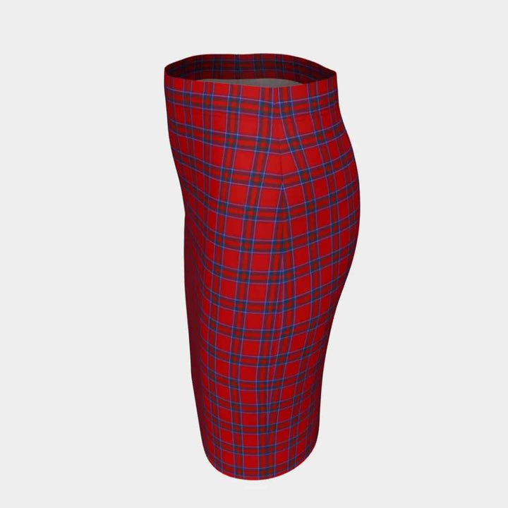 Scottish Inverness District Clan Tartan Fitted Skirt Tartan Plaid 2
