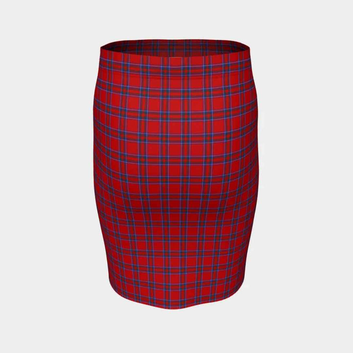 Scottish Inverness District Clan Tartan Fitted Skirt Tartan Plaid 4