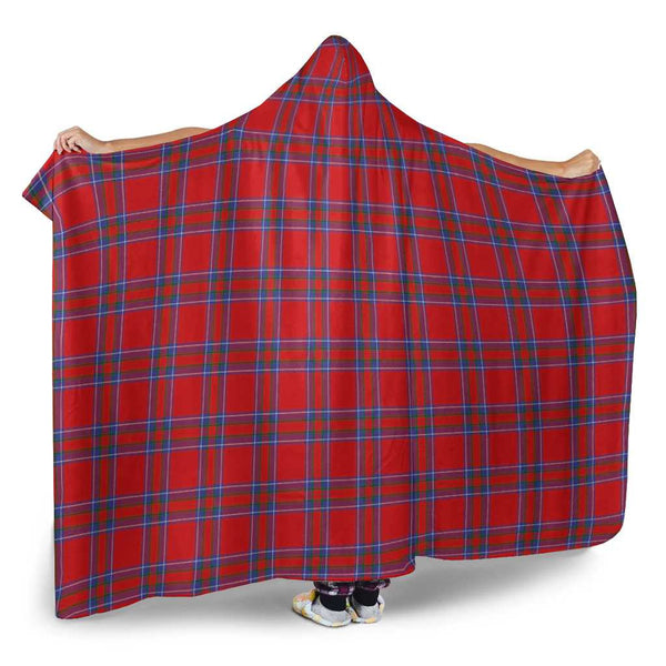 Scottish Inverness District Clan Tartan Hooded Blanket Tartan Plaid 2