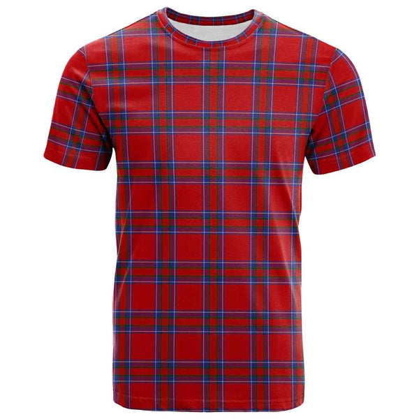 Scottish Inverness District Clan Tartan T-Shirt Front Side Tartan Plaid