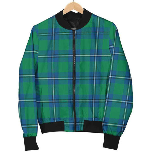 Scottish Irvine Ancient Clan Tartan Bomber Jacket Tartan Plaid 1