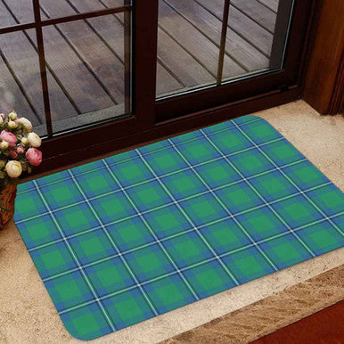 Scottish Irvine Ancient Clan Tartan Door Mat Tartan Plaid 1