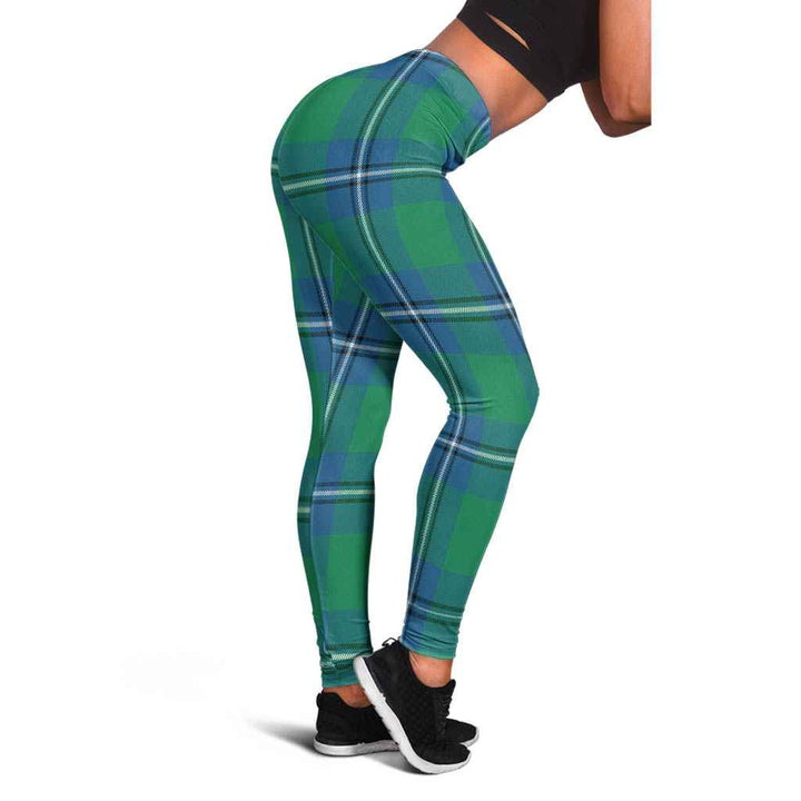 Scottish Irvine Ancient Clan Tartan Women Leggings Tartan Plaid 1
