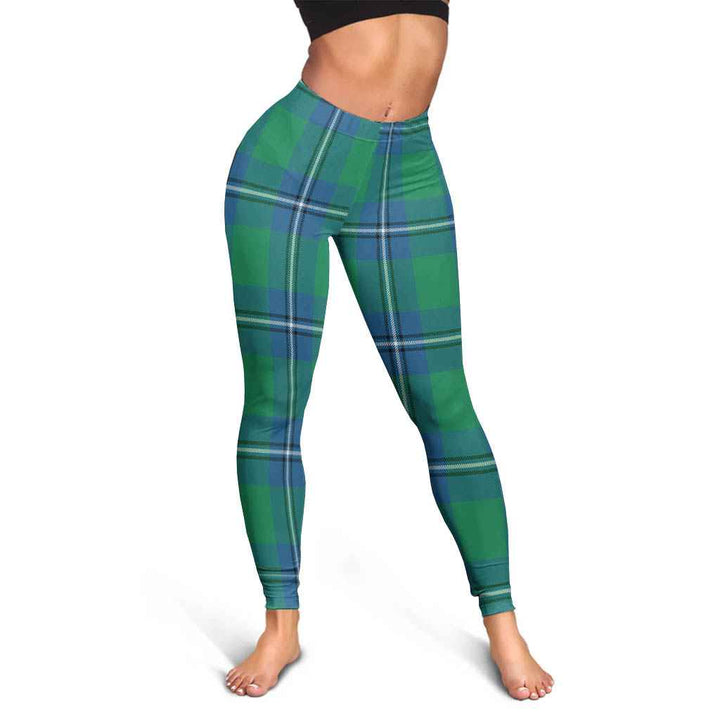 Scottish Irvine Ancient Clan Tartan Women Leggings Tartan Plaid 3